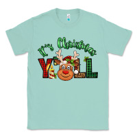 Seafoam it's christmas y'all reindeer Classic Tee - Jasminsmagicworld