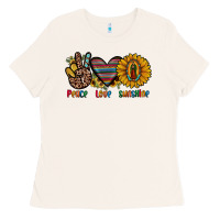 Bone peace love sunshine Ladies Tee - JahusDesignShop