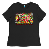 Black jesus the reason for the season Ladies Tee - Zillion Design Studio