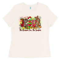 Jesus The Reason For The Season Ladies Tee | Teevron