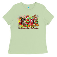 Matcha jesus the reason for the season Ladies Tee - Zillion Design Studio