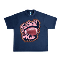 Navy football mom Urban Heavy Tee - JahusDesignShop