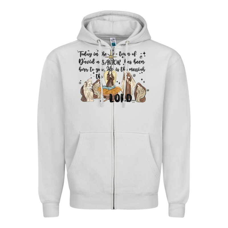 Nativity Zipper Hoodie by MaliasSmallBusiness | Teevron