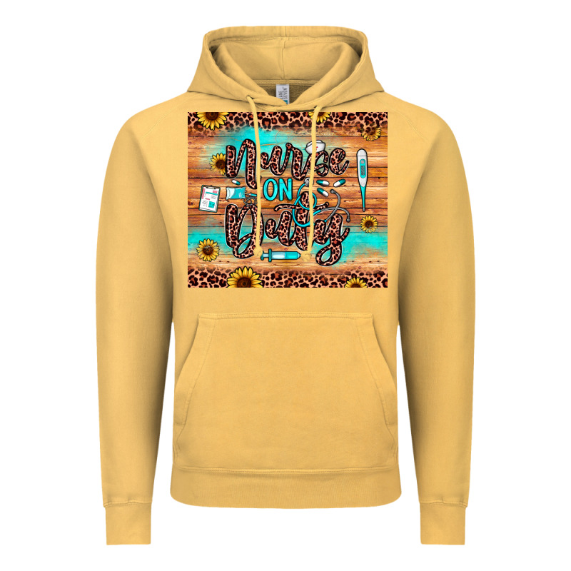 Nurse On Duty Vintage Hoodie by JahusDesignShop | Teevron