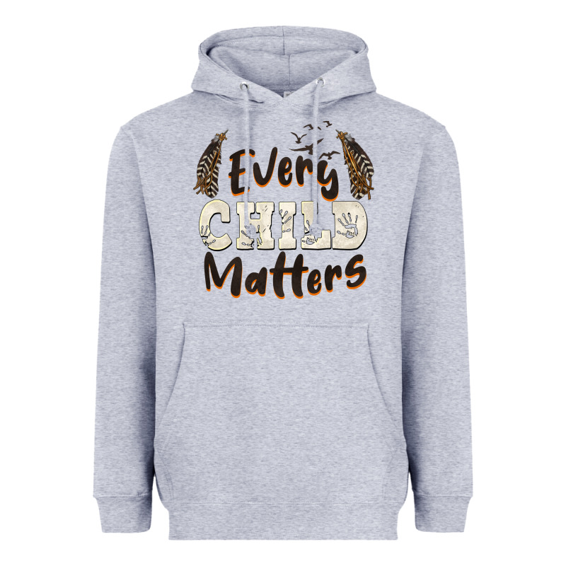 Every Child Matters Heavyweight Hoodie by BarkalooDesign | Teevron
