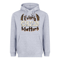 Heather Grey every child matters Heavyweight Hoodie - BarkalooDesign