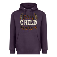 Plum every child matters Heavyweight Hoodie - BarkalooDesign