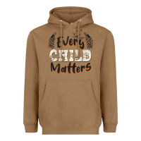 Toasted Coconut every child matters Heavyweight Hoodie - BarkalooDesign