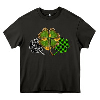 Asphalt st patricks day shamrock gold Heavy Core Tee - RanaPortraitStore