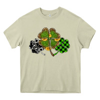 Mossy st patricks day shamrock gold Heavy Core Tee - RanaPortraitStore