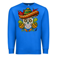 True Royal sombrero skull Premium Sweatshirt - BarkalooDesign