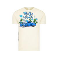 Vintage Arctic hello winter with sniwman and  truck Vintage Tee - AdoDesignShop