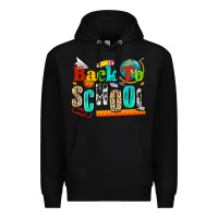 Black back to school Premium Hoodie - NancyCooperArtShop