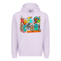 Lilac back to school Premium Hoodie - NancyCooperArtShop