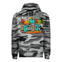 Slate Camo back to school Premium Hoodie - NancyCooperArtShop