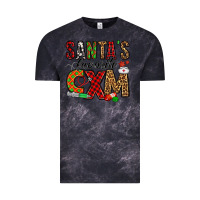 Cloud Black santa's favorite cxm Vintage Tee - Jasminsmagicworld