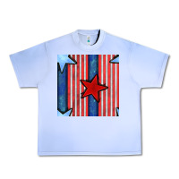 Grape Ice 4th of july stars and stripes seamless pattern Urban Heavy Tee - BundleAndBundleShop