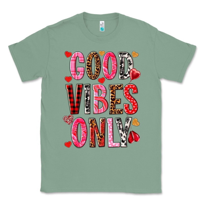 Good Vibes Only Classic Tee by NancyCooperArtShop | Teevron