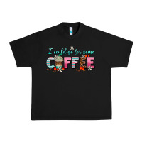 Black i could go for some coffee Urban Heavy Tee - AdoDesignShop