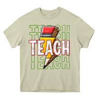 Mossy teach Heavy Core Tee - texasbilliewilder
