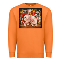 Carrot Christmas pigs tumbler Premium Sweatshirt - Jasminsmagicworld