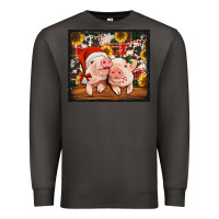 Smoke Christmas pigs tumbler Premium Sweatshirt - Jasminsmagicworld
