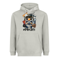 Moon Dust pilot life gnome Heavyweight Hoodie - BarkalooDesign