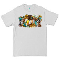 Dove Grey western mom Premium Tee - texasbilliewilder