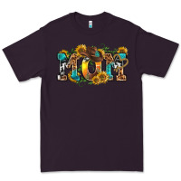 Plum western mom Premium Tee - texasbilliewilder