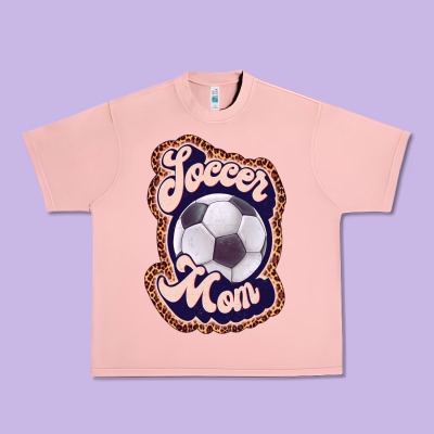Soccer Mom Urban Heavy Tee Designed By Jahusdesignshop