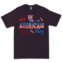 Plum all american boy Premium Tee - AdoDesignShop