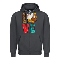 Smoke western love baseball Zipper Hoodie - NancyCooperArtShop