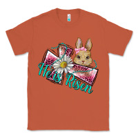Copper he is risen cross rabbit Classic Tee - BarkalooDesign