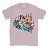 Lilac he is risen cross rabbit Classic Tee - BarkalooDesign