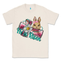 Natural he is risen cross rabbit Classic Tee - BarkalooDesign