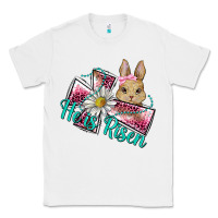 White he is risen cross rabbit Classic Tee - BarkalooDesign