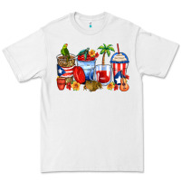 White puerto rico coffee cups Premium Tee - Zillion Design Studio