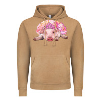 Vintage Camel balerina baby pig with tutu Vintage Hoodie - RanaPortraitStore