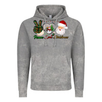 Cloud Rock peace love christmas Vintage Hoodie - BundleAndBundleShop
