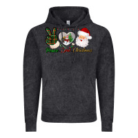 Vintage Black peace love christmas Vintage Hoodie - BundleAndBundleShop