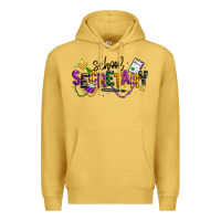 Antique Gold mardi gras school secretary Premium Hoodie - texasbilliewilder