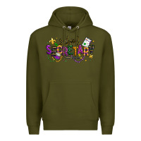 Army Green mardi gras school secretary Premium Hoodie - texasbilliewilder