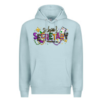Blue Mist mardi gras school secretary Premium Hoodie - texasbilliewilder