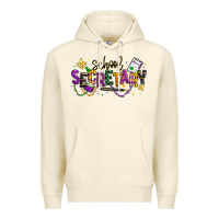 Sandshell mardi gras school secretary Premium Hoodie - texasbilliewilder