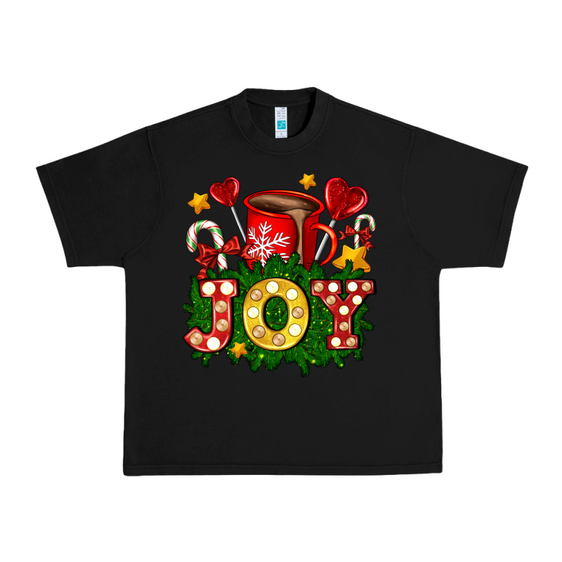 Christmas Joy Coffee And Candies Urban Heavy Tee by AdoDesignShop | Teevron
