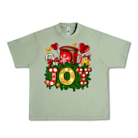 Oil Green christmas joy coffee and candies Urban Heavy Tee - AdoDesignShop