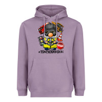 Lavender truck driver life gnome Heavyweight Hoodie - BarkalooDesign