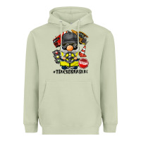 Matcha truck driver life gnome Heavyweight Hoodie - BarkalooDesign