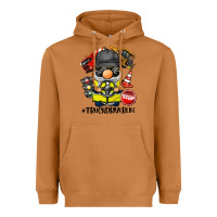Meerkat truck driver life gnome Heavyweight Hoodie - BarkalooDesign