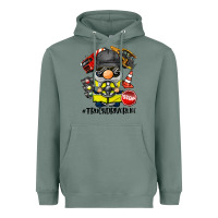 Sage truck driver life gnome Heavyweight Hoodie - BarkalooDesign